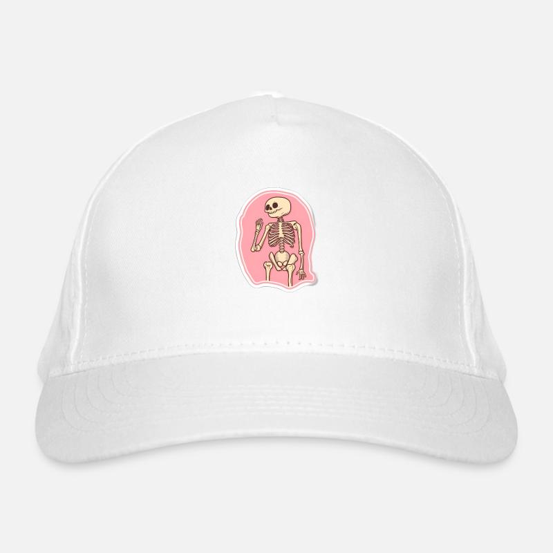 Joie du squelette Casquette classique bio