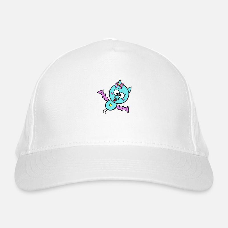 Bat Organic Baseball Cap
