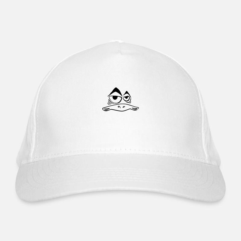 Oiseau étrange drôle Casquette classique bio