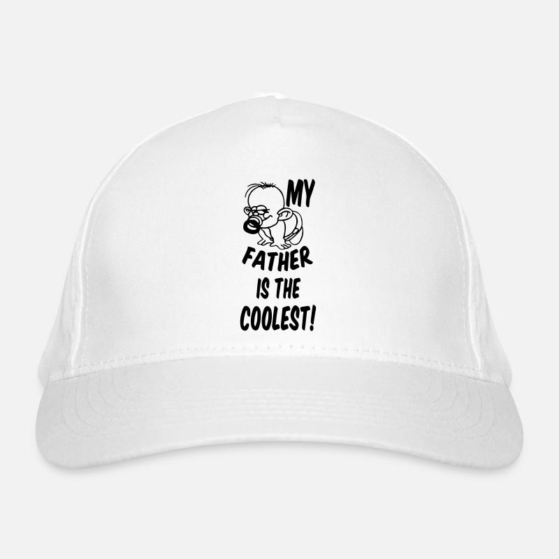 Coolest Father Organic Baseball Cap
