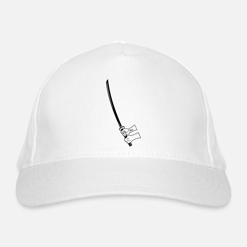 Samouraï Busihdo katana à deux mains Casquette classique bio
