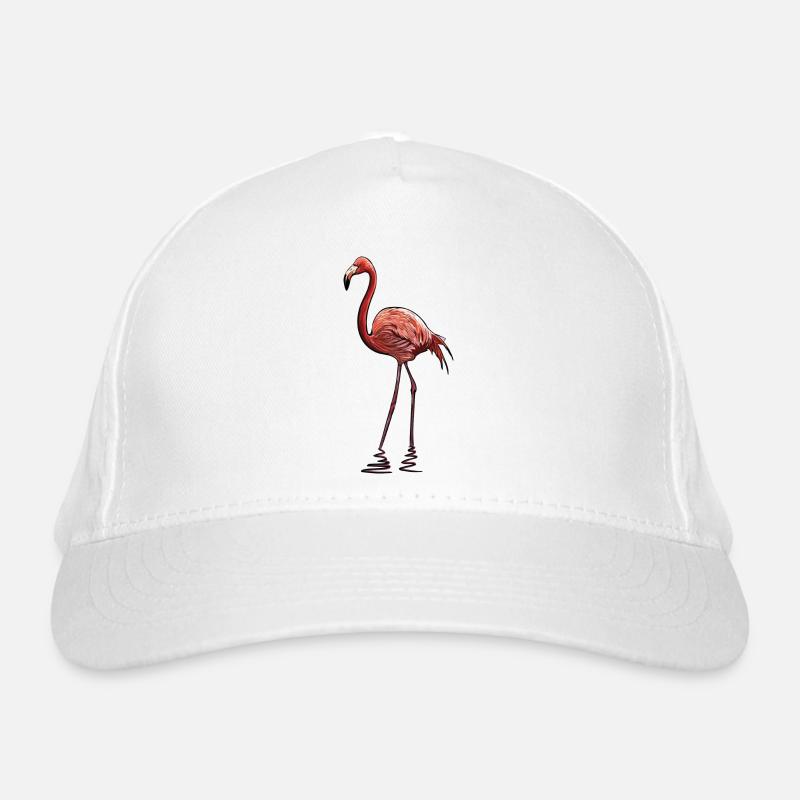 Flamingo Bio-Baseballkappe