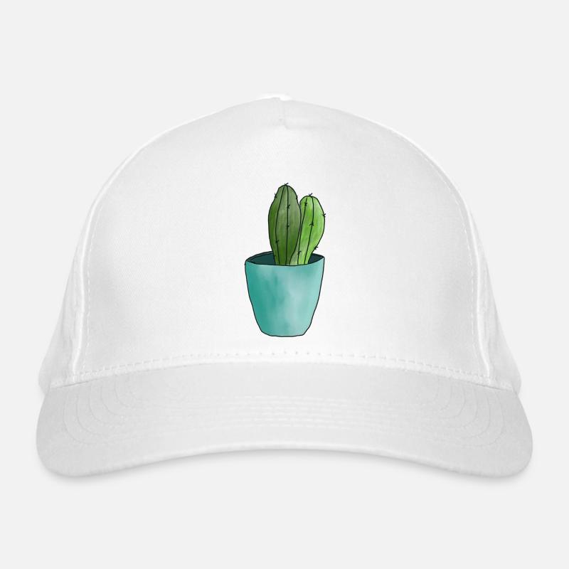 Cactus du désert au pastel Casquette classique bio