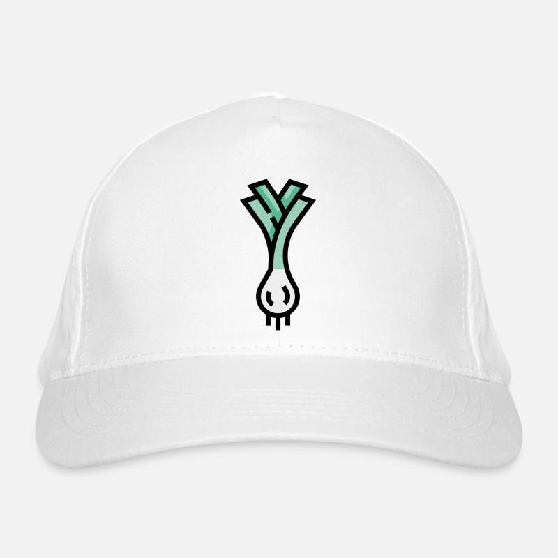 Leek Icon Organic Baseball Cap