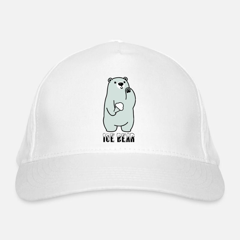 Ice Bear Bio-Baseballkappe