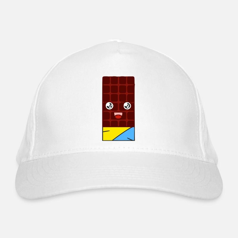 Tablette de chocolat kawaii Casquette classique bio