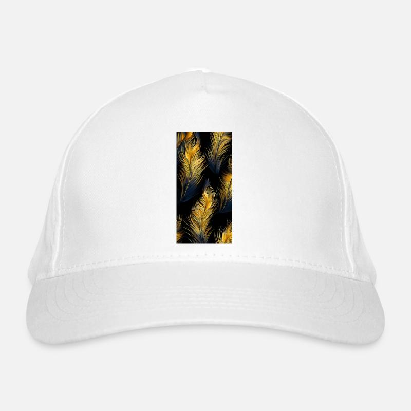 Goldene Federn Bio-Baseballkappe
