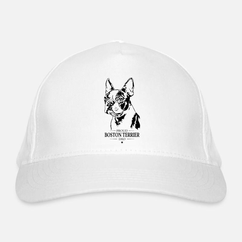 Boston Terrier Dad Hunde Hund Wilsigns Bio-Baseballkappe