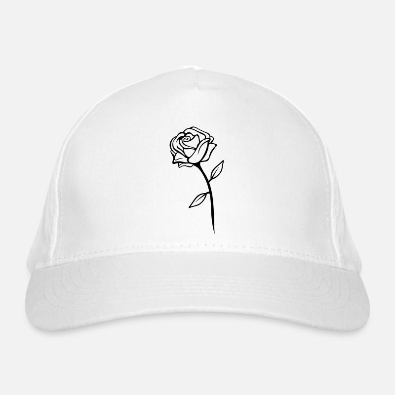 Conception de rose Casquette classique bio
