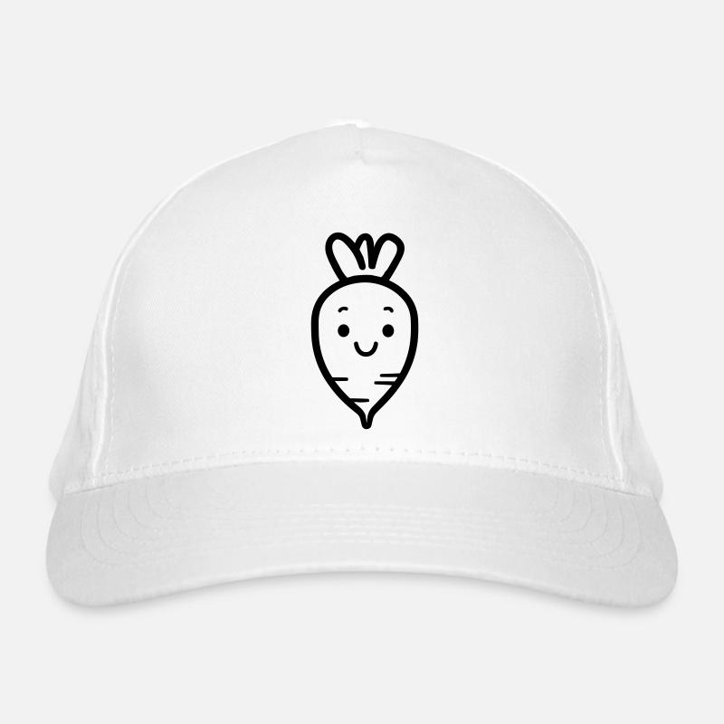 Karotte Bio-Baseballkappe