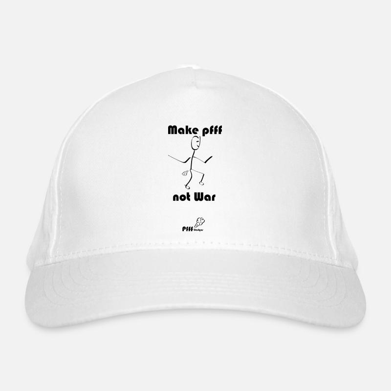 Make Pfff Not War Organic Baseball Cap