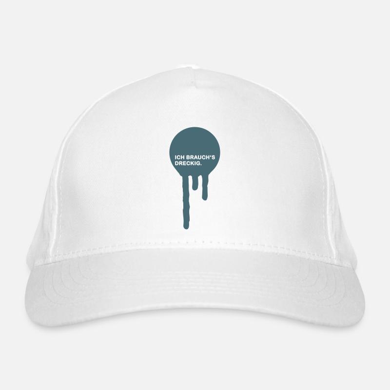dreckig Bio-Baseballkappe