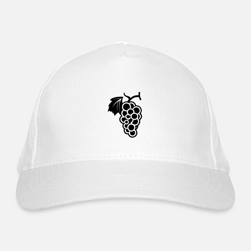 Weintraube Bio-Baseballkappe