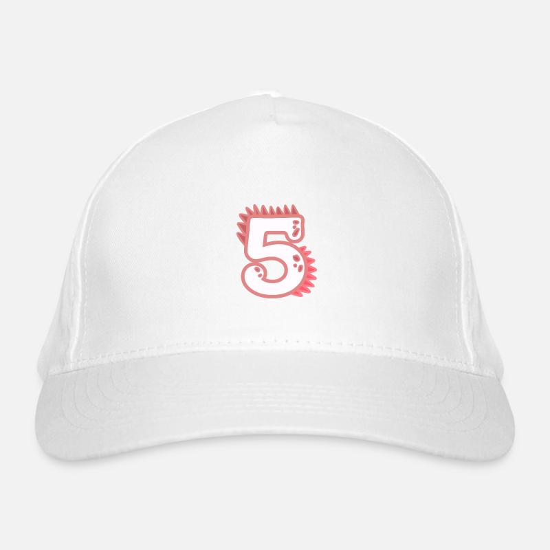 Number 5 Organic Baseball Cap