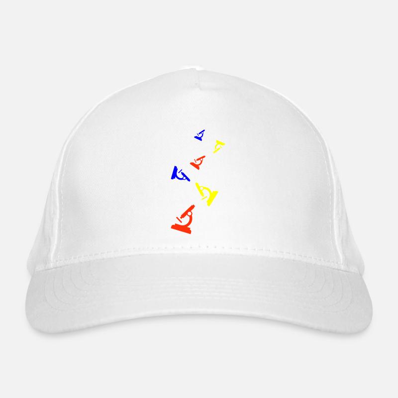 Microscope Icon Symbol Organic Baseball Cap