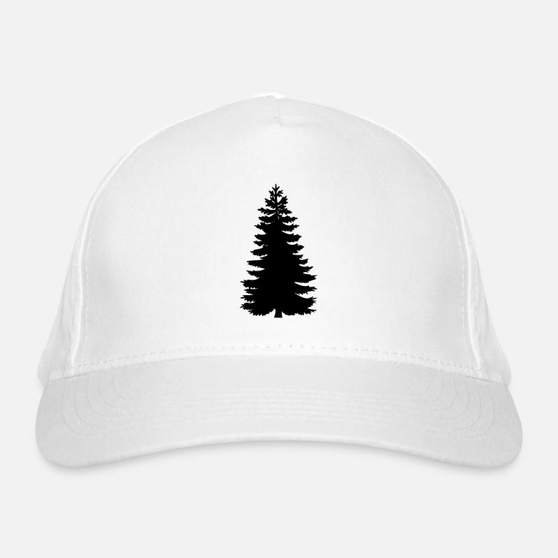 Tree. Fir. Spruce. Organic Baseball Cap