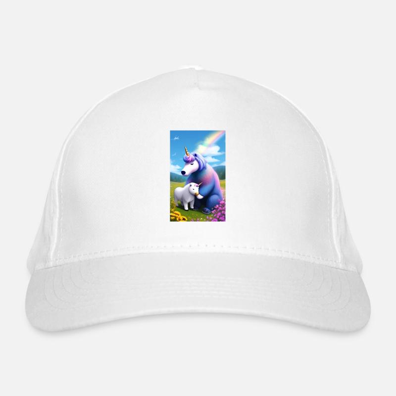 Mama Kind Einhorn Bio-Baseballkappe