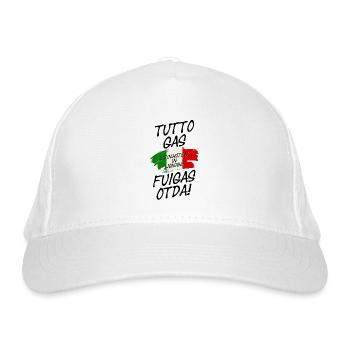 tutto gas - Pentecost Italy - Full throttle in Lignano - Organic Baseball Cap - white - Front