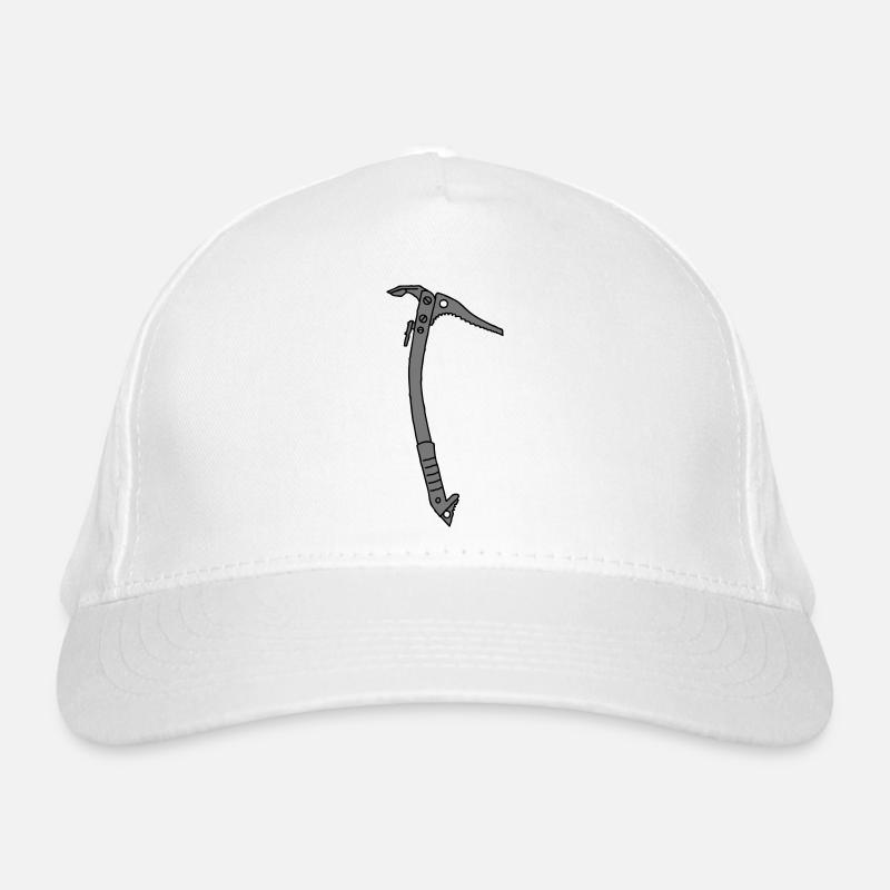 Eispickel Klettern 2 Bio-Baseballkappe