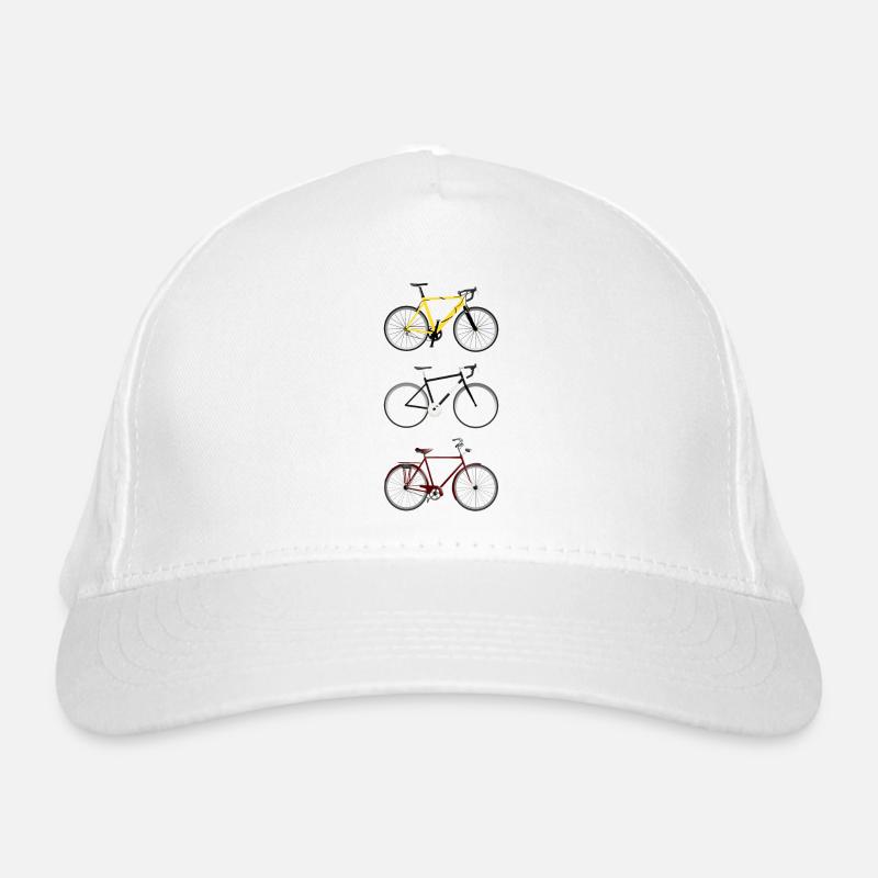 Fahrräder Bio-Baseballkappe
