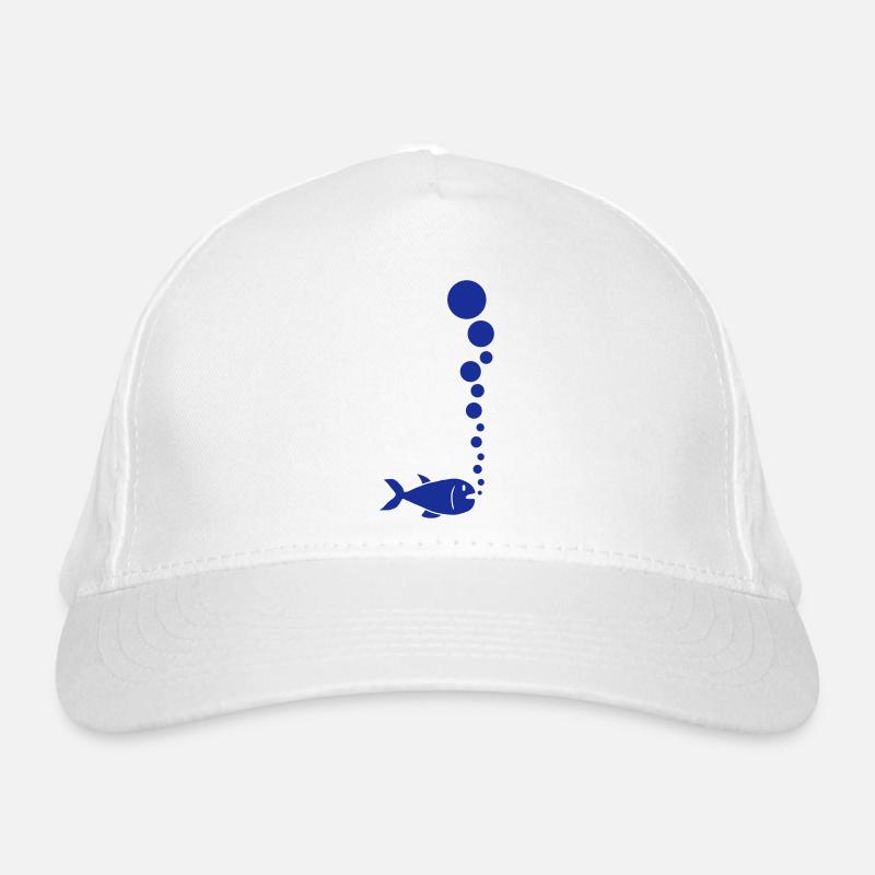 Fish And Bubbles Bio-Baseballkappe