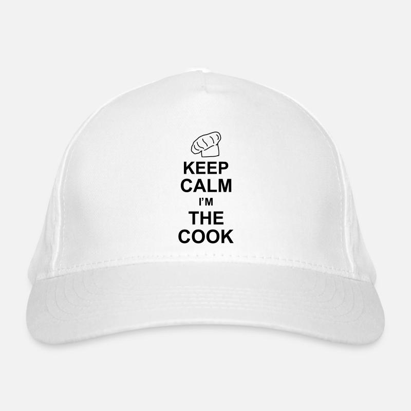 keep calm im the cook kg10 Bio-Baseballkappe