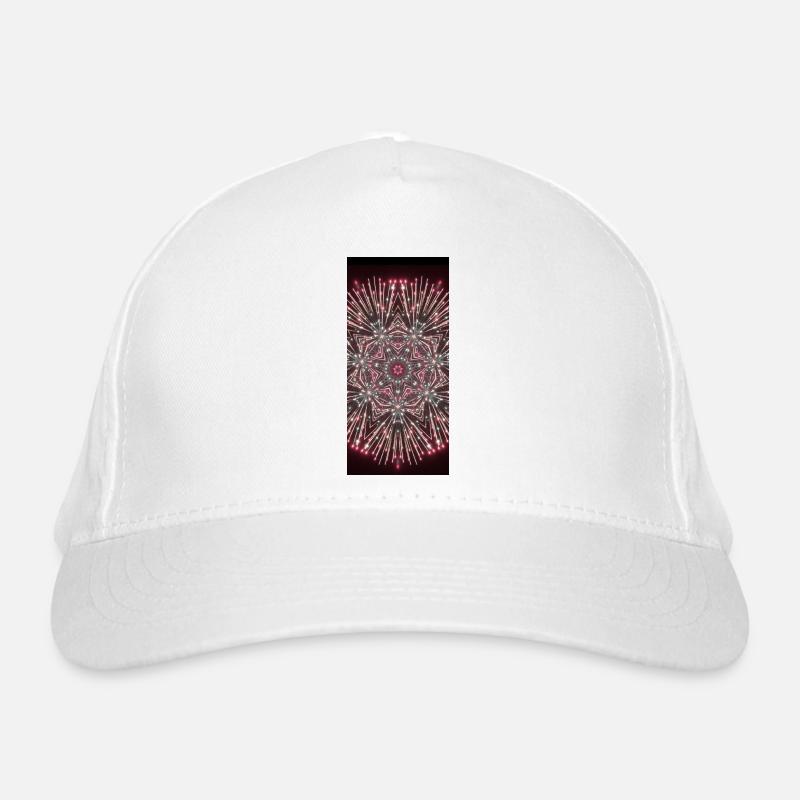 Feux d’artifice mandala Casquette classique bio