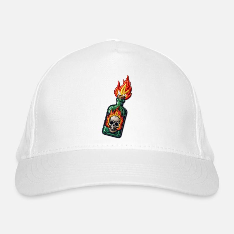 Skull Blaze Organic Baseball Cap