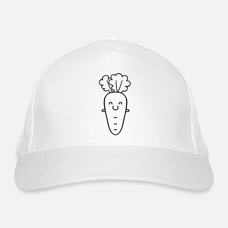 Karotte Bio-Baseballkappe