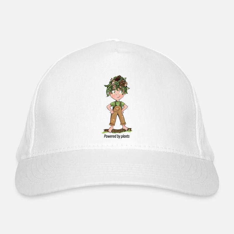 Powered by Plants Organic Baseball Cap