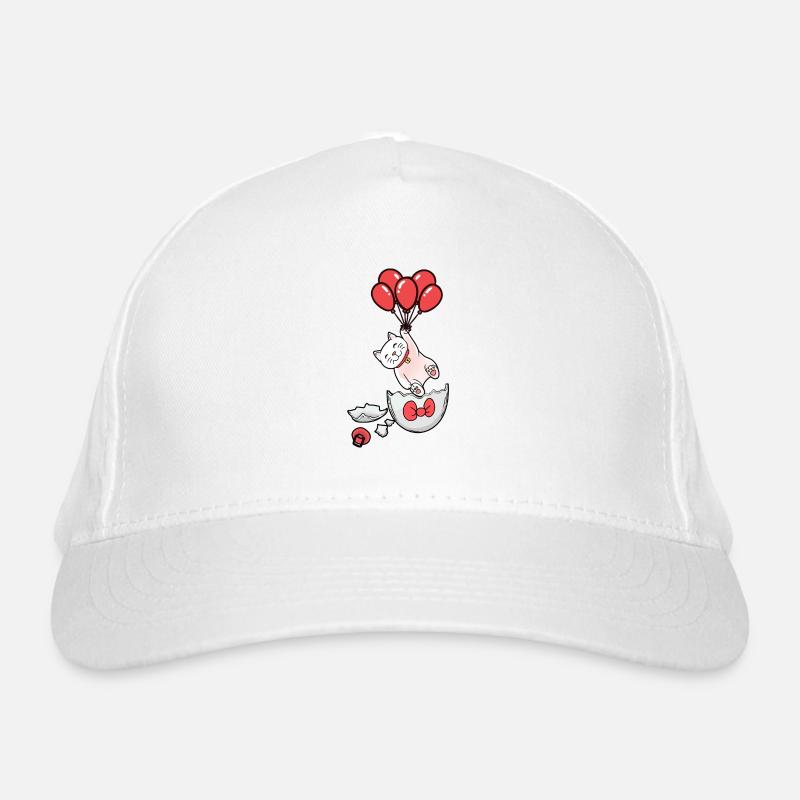 Katze Geburt Eierschale Luftballons Kinder Baby Bio-Baseballkappe