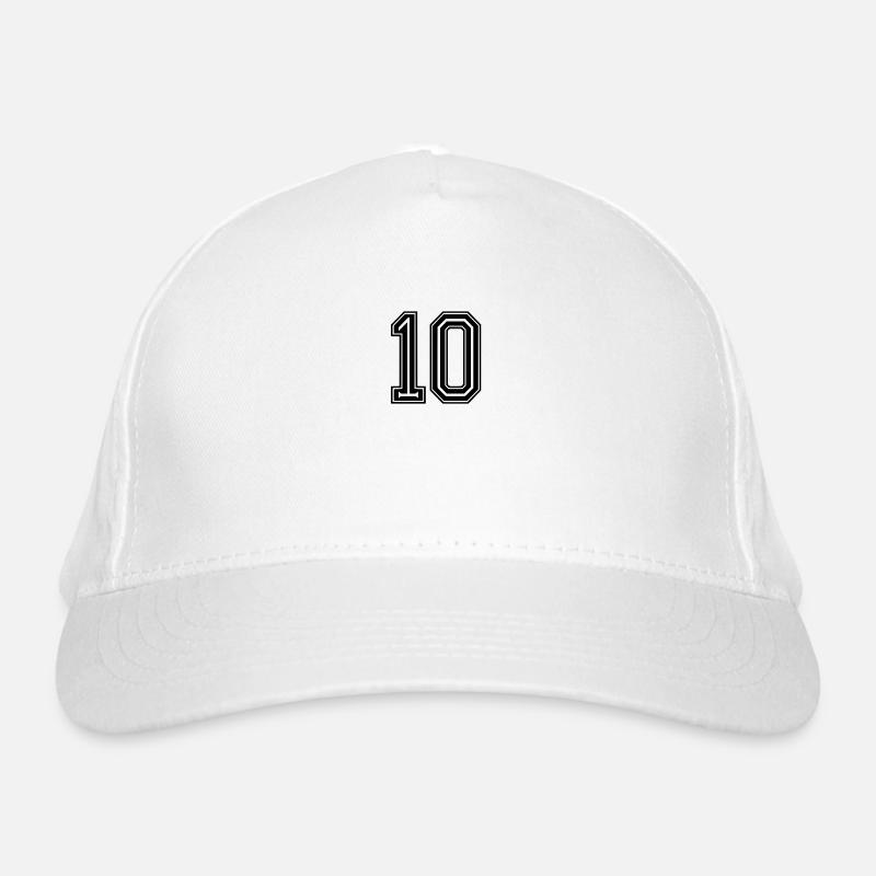 Numéro 10 : Aperçu de la conception sportive Casquette classique bio