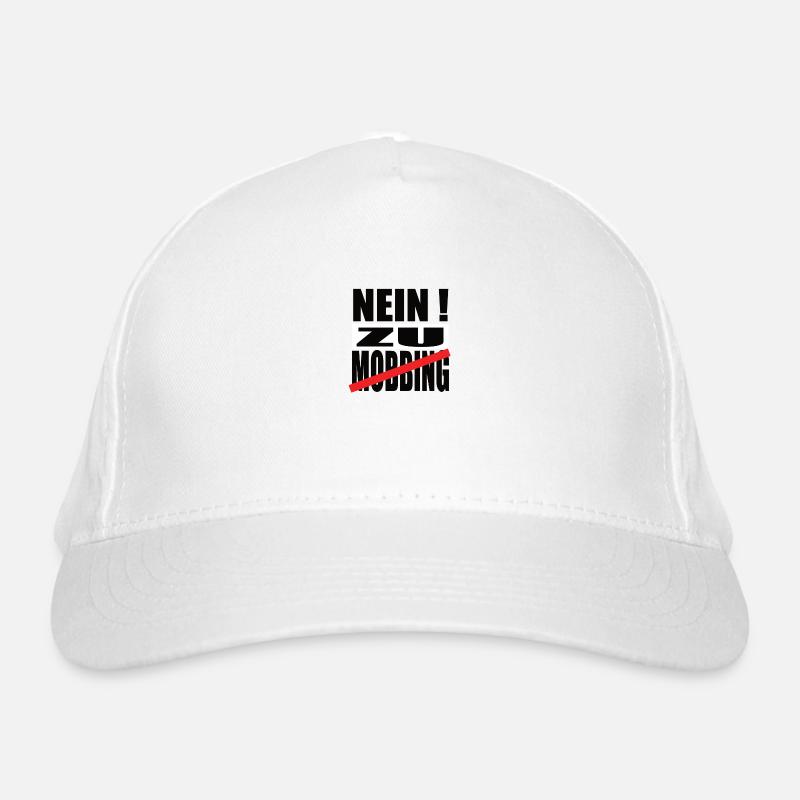 Gegen Mobbing Nein zu Mobbing Bio-Baseballkappe