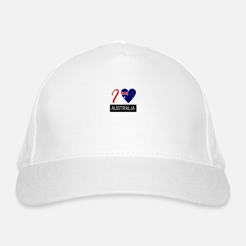 australia - Australien Bio-Baseballkappe