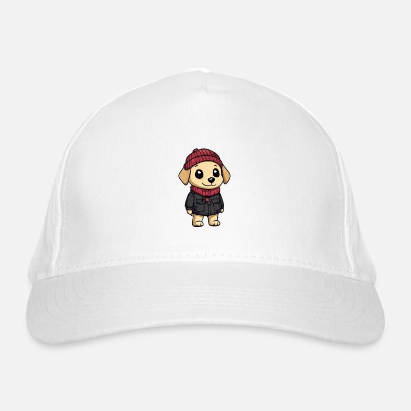 Chien Labrador Hiver Casquette classique bio