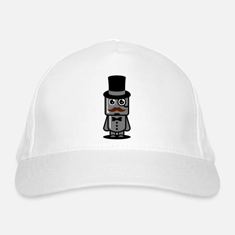 Gentleman Robot Organic Baseball Cap