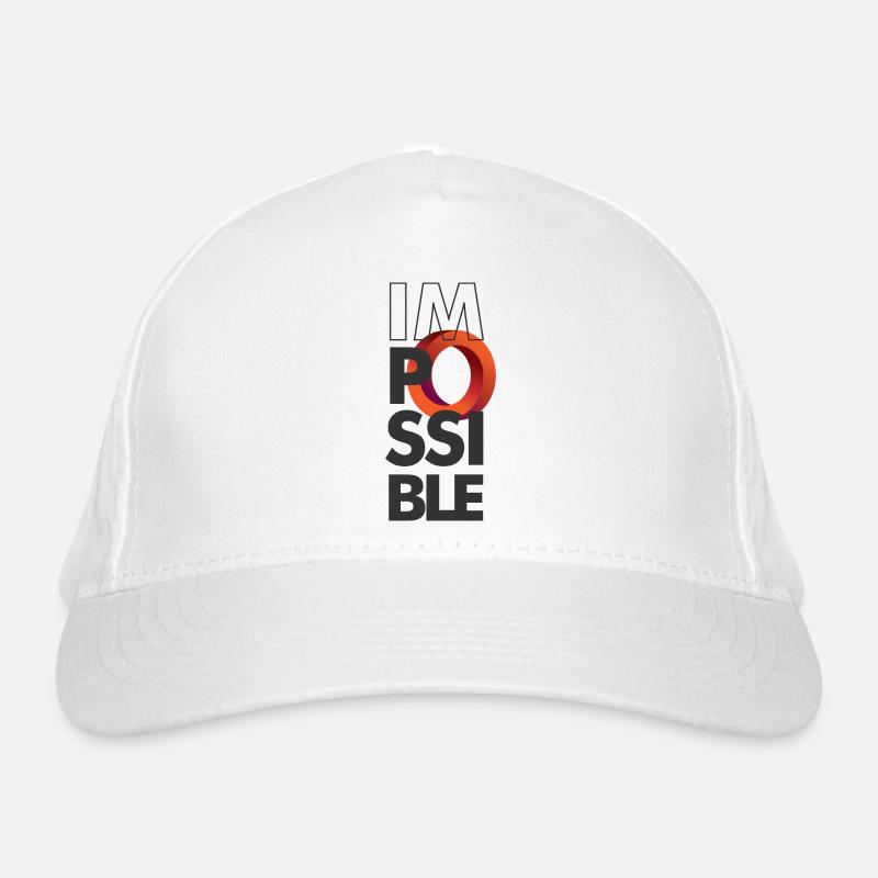 unmöglicher Kreis Bio-Baseballkappe