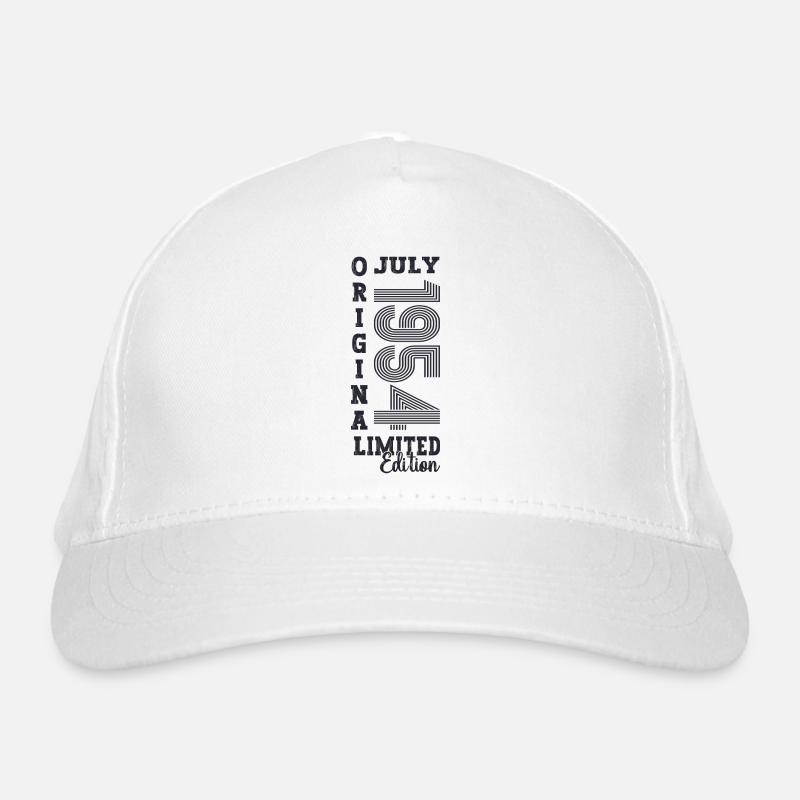 69th Birthday Man Original July Year 1954 Organic Baseball Cap