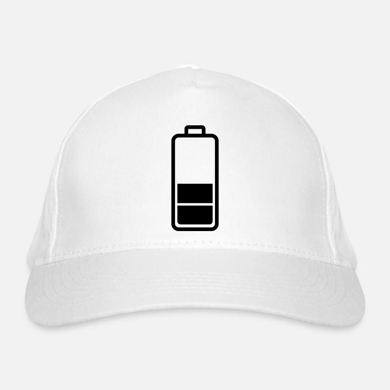 low battery Organic Baseball Cap