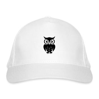Chouette - Casquette classique bio - blanc - Devant