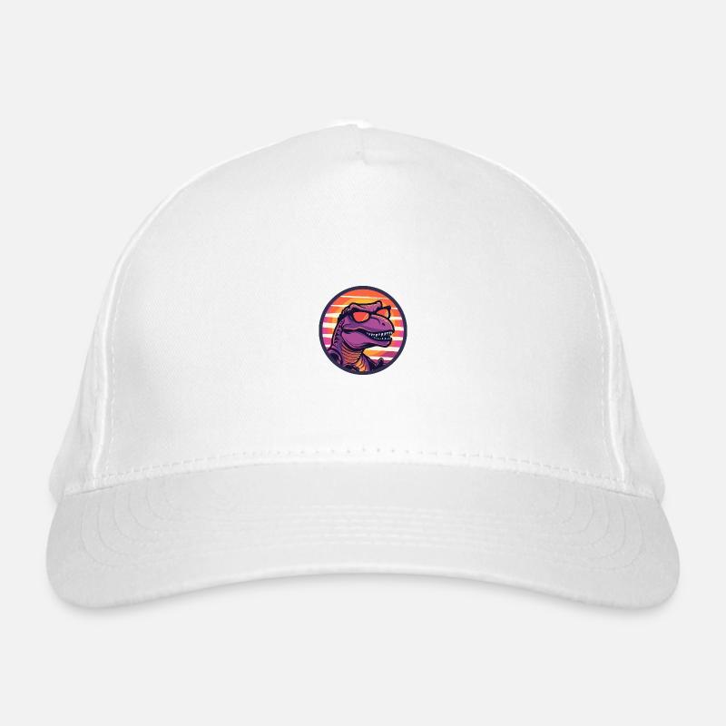 Dinosaure T-Rex Cool Summer Casquette classique bio