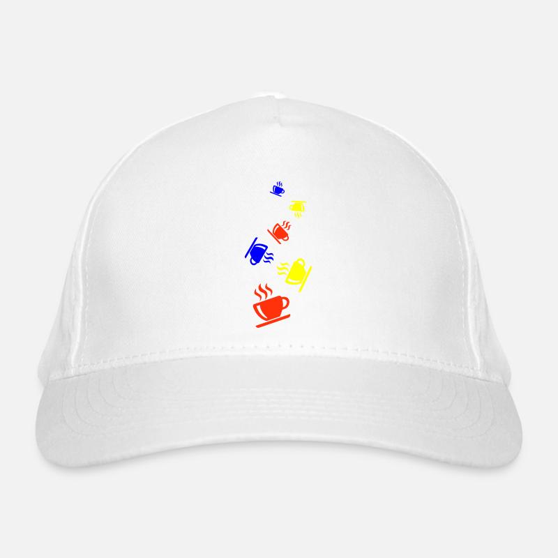 Coffee cup Organic Baseball Cap