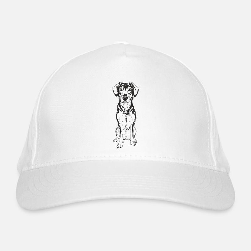 Schäferhund Mix Bio-Baseballkappe