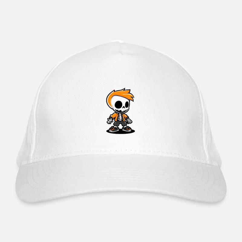 Squelette Halloween Casquette classique bio