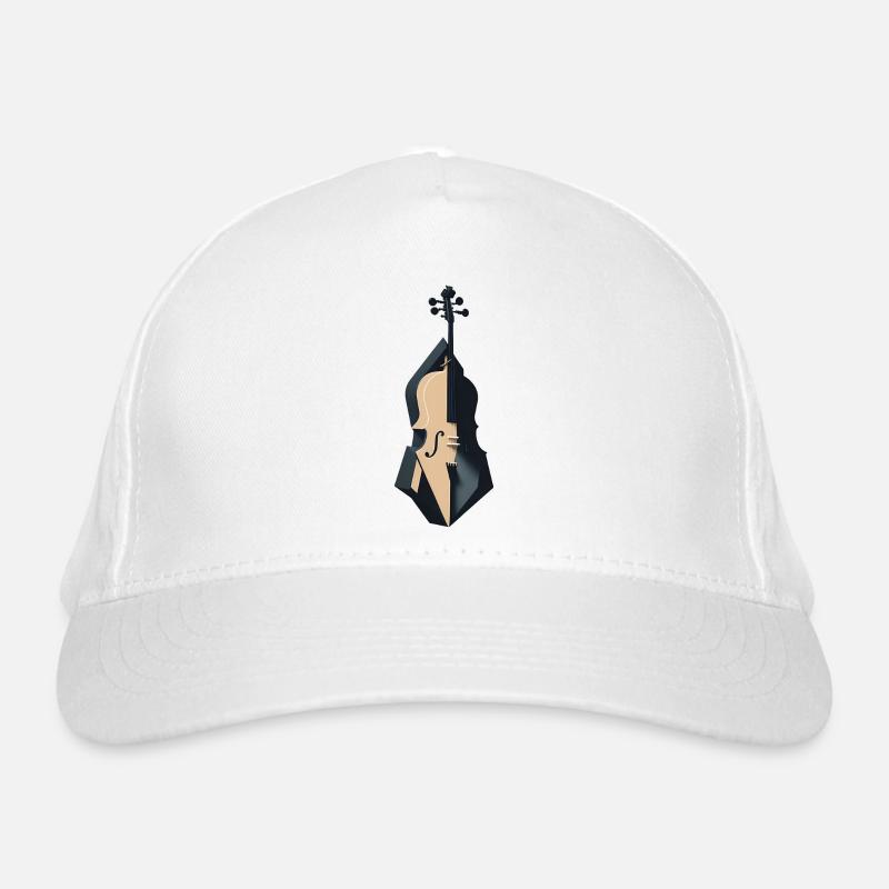 Violoncelle géométrique Casquette classique bio