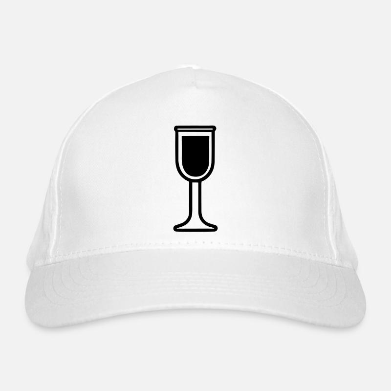 Einfaches Trinkglas Bio-Baseballkappe