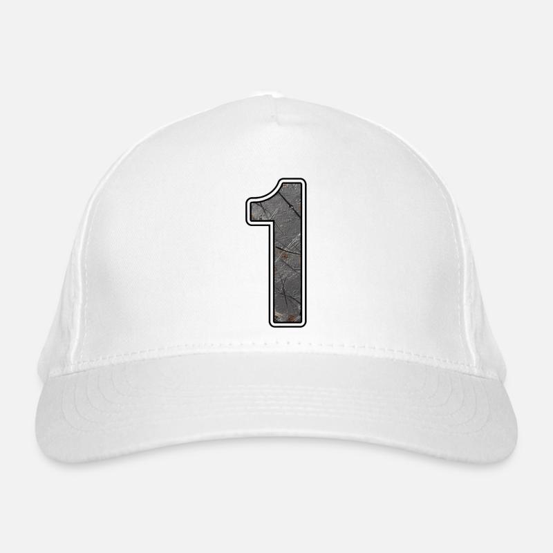 One Concrete Texture Design Organic Baseball Cap