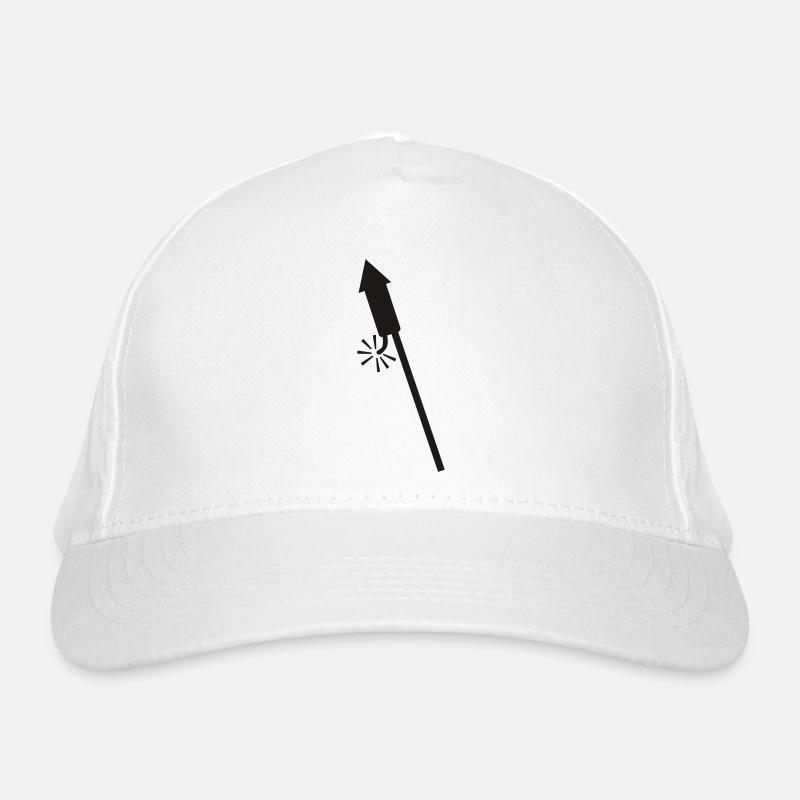 New Year Rocket Organic Baseball Cap