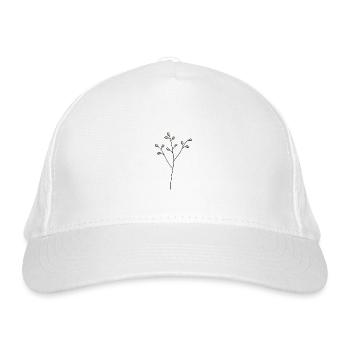 Branch. - Organic Baseball Cap - white - Front