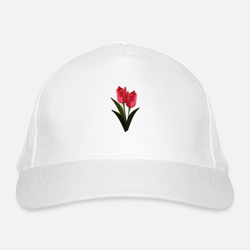 Tulpen Bio-Baseballkappe